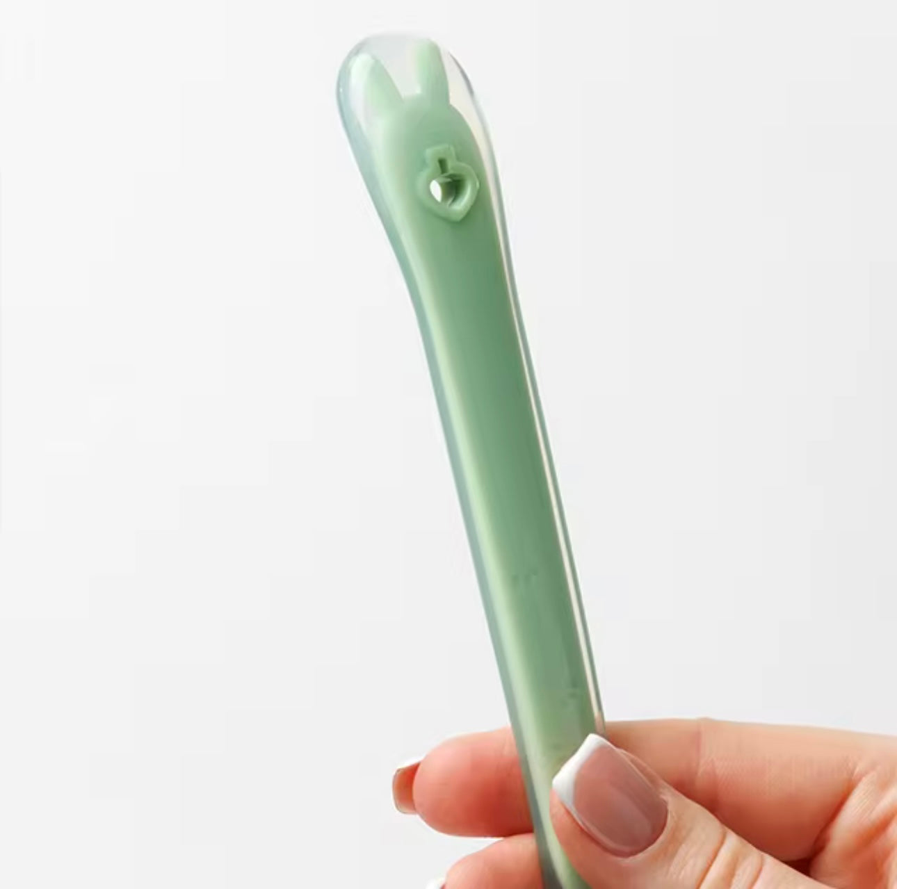 Cuillère en Silicone Souple pour Bébé – Sans BPA | Première Cuillère d’Apprentissage