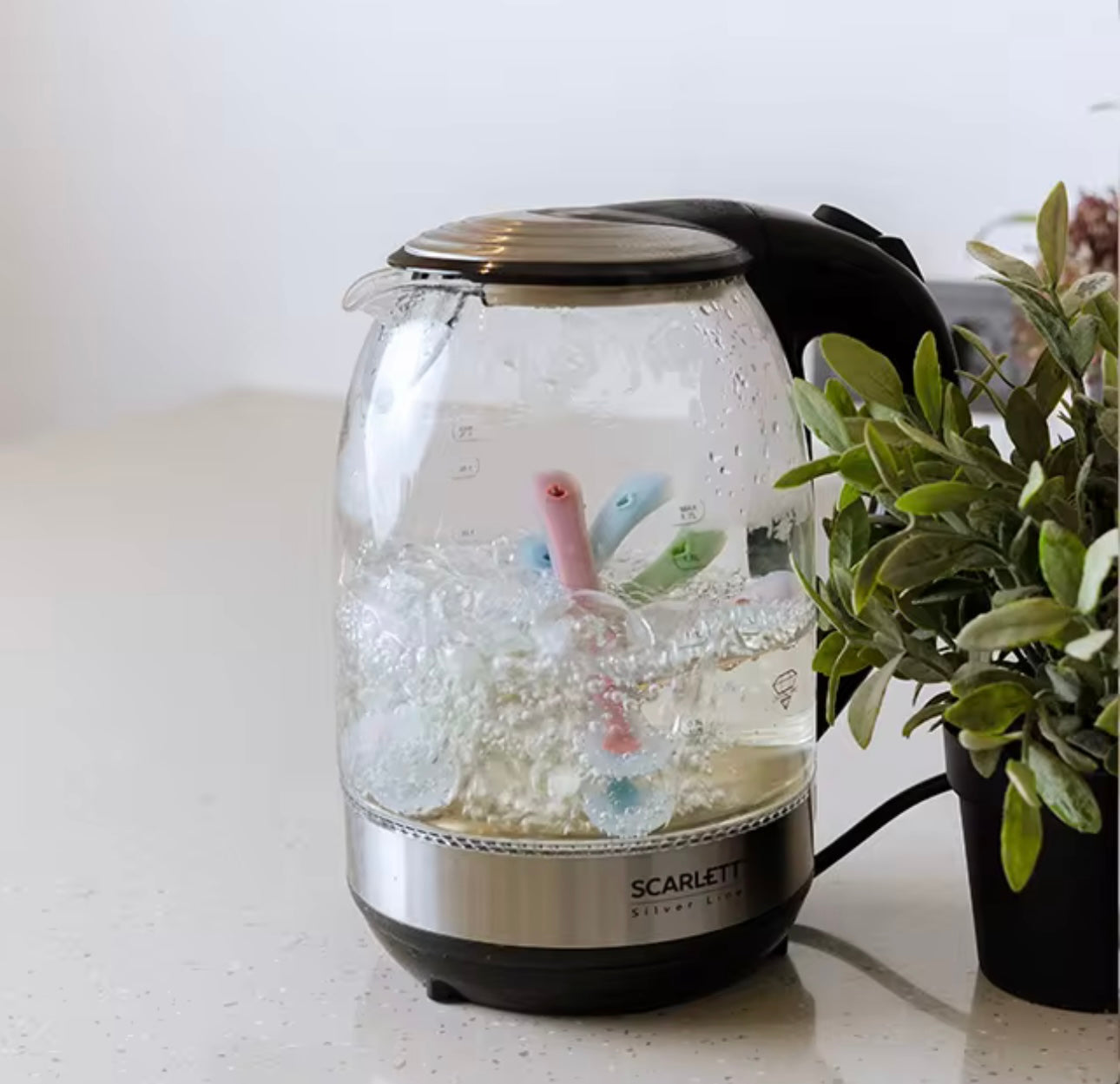 Cuillère en Silicone Souple pour Bébé – Sans BPA | Première Cuillère d’Apprentissage